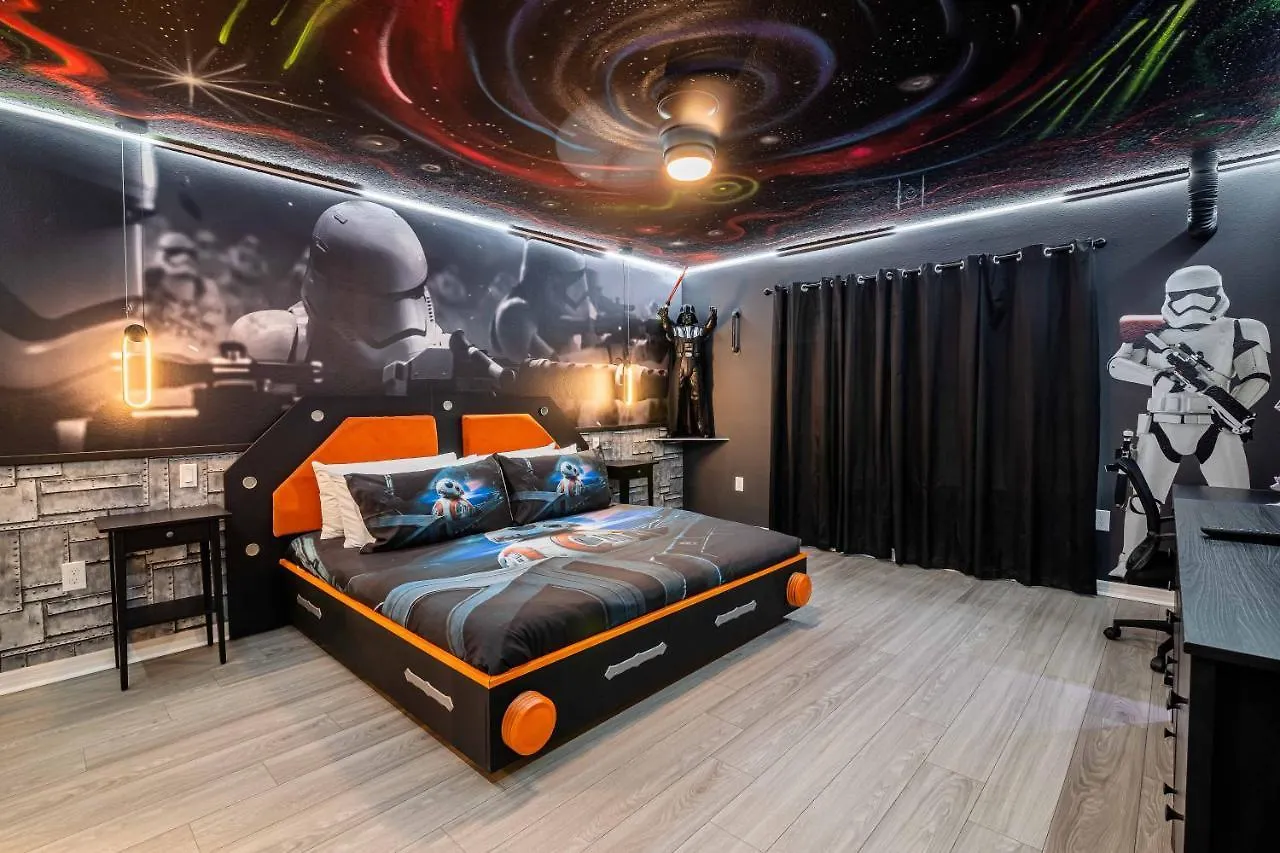 Incredible Thematic House With Pool And Game Room Davenport
